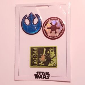 🆕️ Disney Star Wars Patches (Iron-On) 3pcs